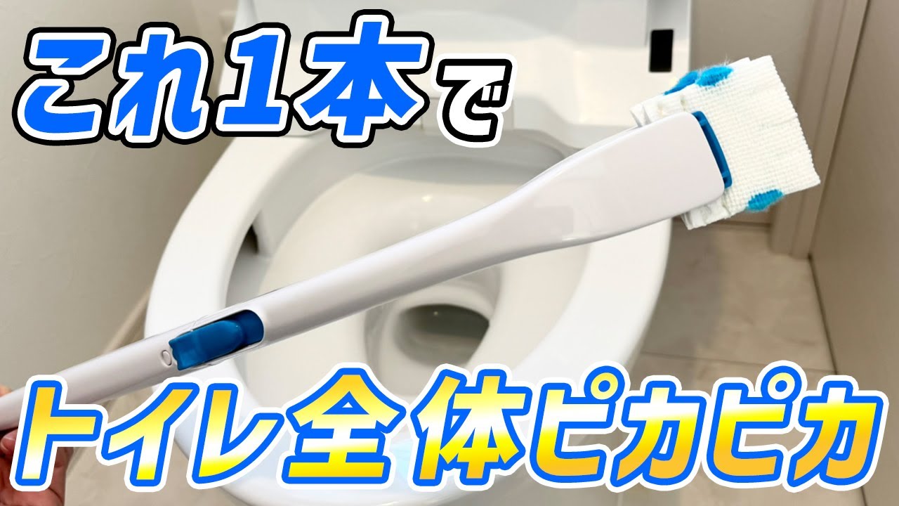 流せるトイレブラシ1つでトイレ全体をお掃除！拭き掃除やコスパを抑える方法もご紹介